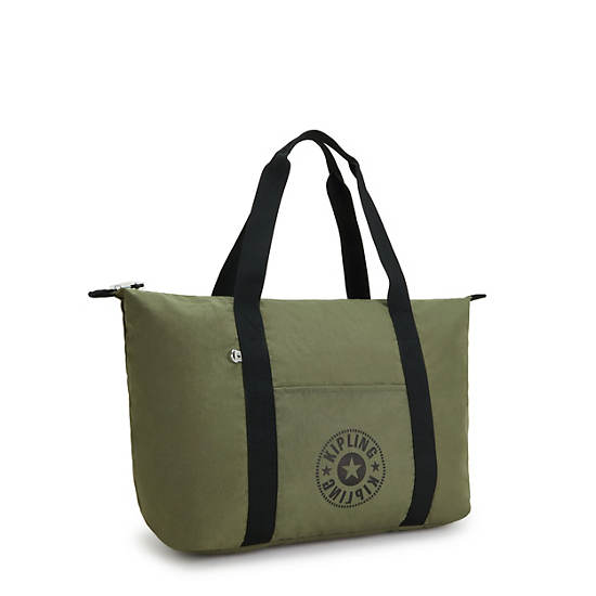 Kipling Art Medium Lite Toteväska Olivgröna | SE 1763EB